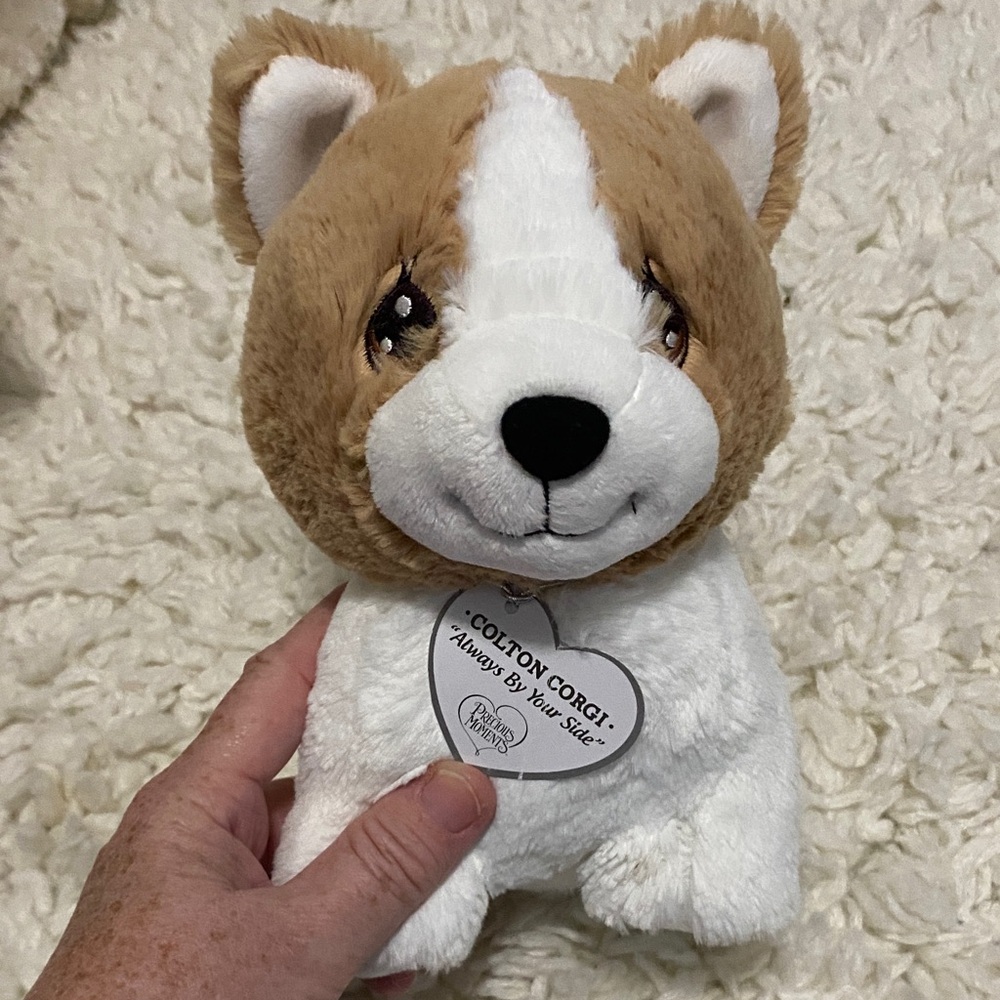 Precious moments Aurora NWT Colton Corgi Plush Toy STUFFED  , soft and cozy 2021